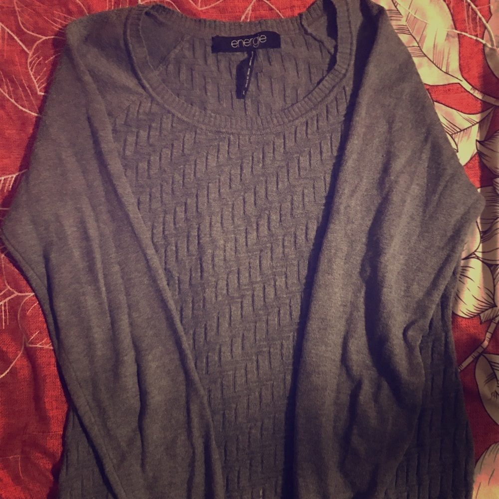 Grey sweater