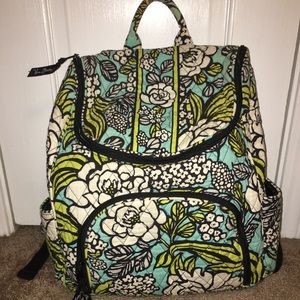 Vera Bradley Island Blooms Bookbag