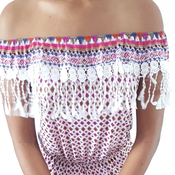 Off the shoulder Jumpsuit - Picture 6 of 7