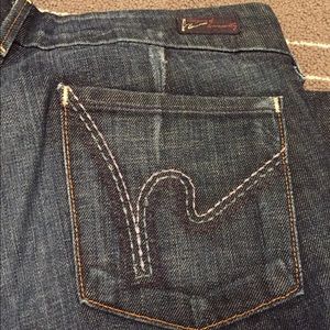 Citizens of Humanity full leg flare jeans