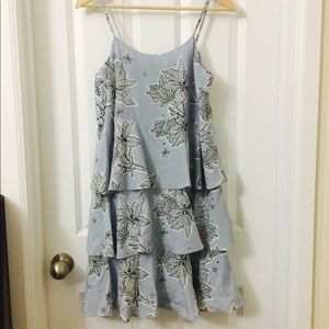 3 Tier Floral Pattern Dress