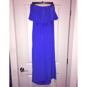 Alice & Trixie Silk Ruffle Maxi