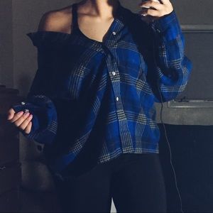 vintage blue sweater