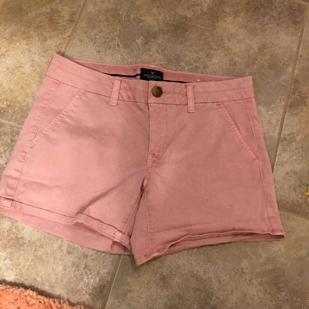 American Eagle Pink Shorts - Picture 2 of 2