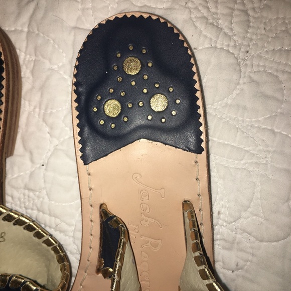 Navy Jack Rogers Sandal - Picture 2 of 3