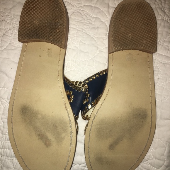 Navy Jack Rogers Sandal - Picture 3 of 3