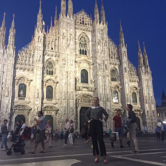 🇮🇹 Size M Lightweight Chain Print Blouse - Picture 2 of 5