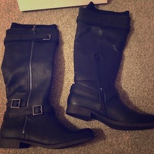 Knee High Kadijah Black Boots 8.5