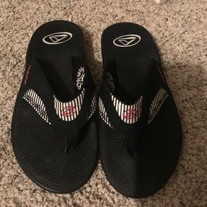 Reed flip flops with bottle opener sz 7