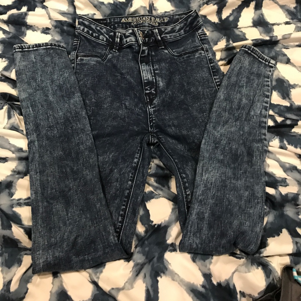 American Eagle high waisted jeggings