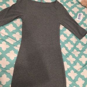 Grey mini dress