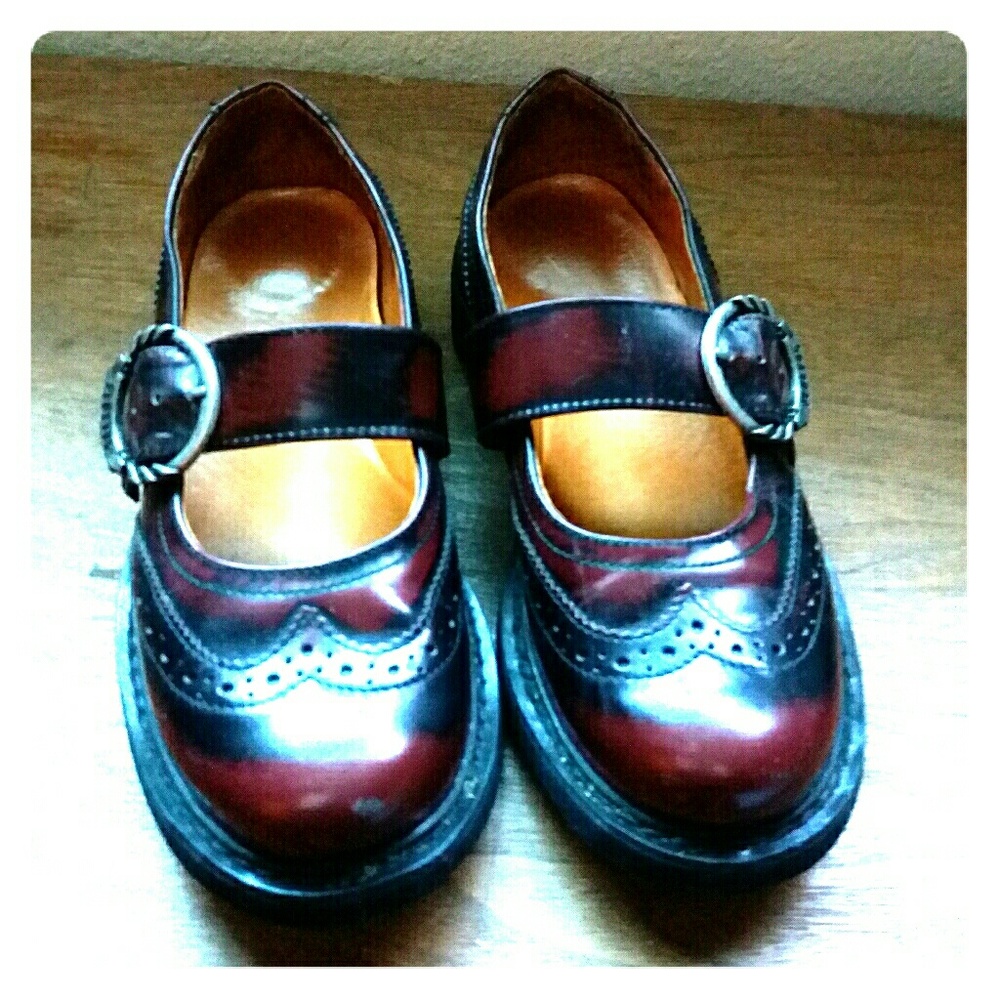 Fluevog 7th heaven Angela 7.5 Mary Jane style