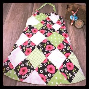 👗 Adorable girls halter top dress