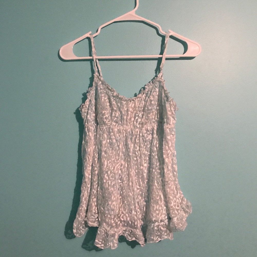 Victoria's Secret Bridal Babydoll Top