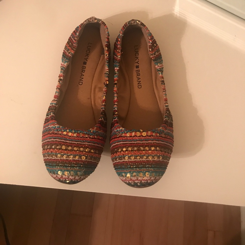 Lucky Brand Flats, Size: 6.5