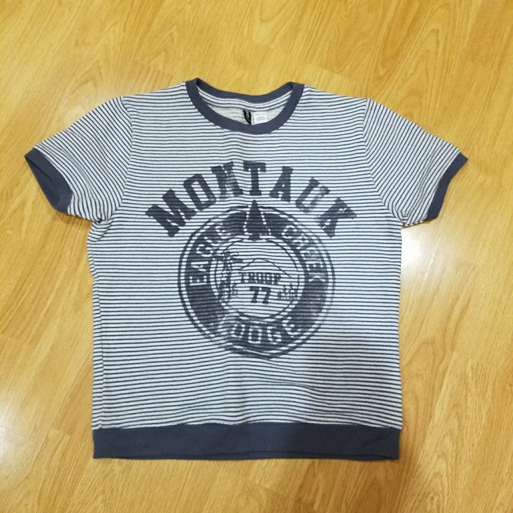 BDG Striped Crop Top