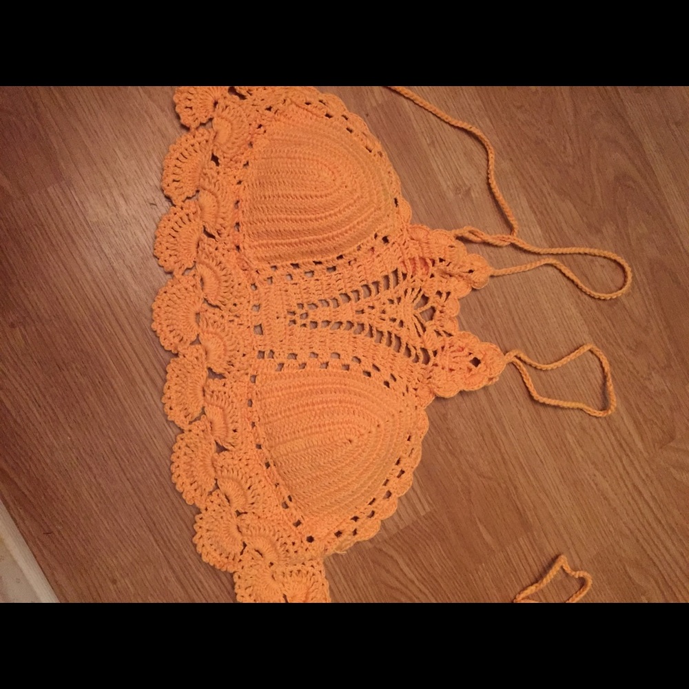 Handmade crochet crotop