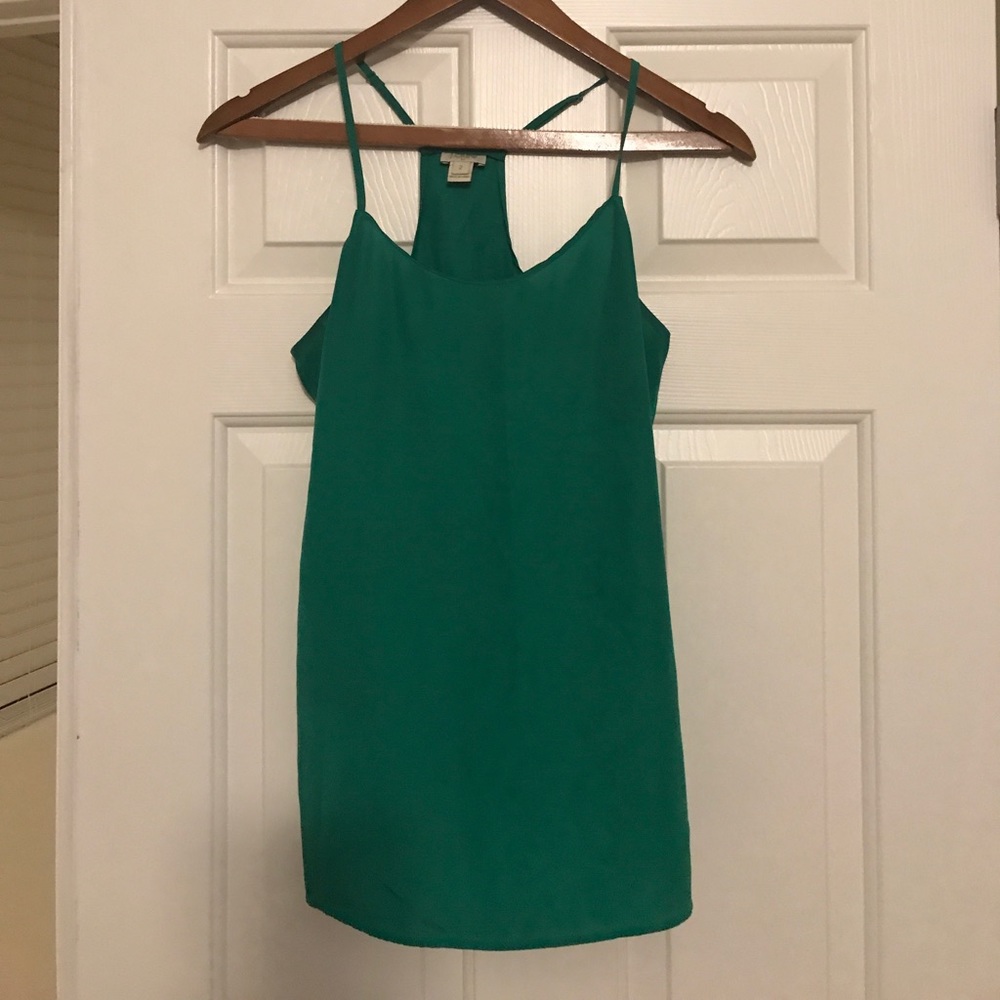 J crew racerback tank top