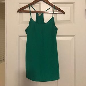 J crew racerback tank top