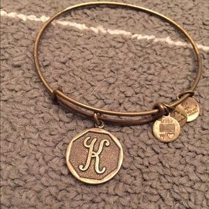 Alex and Ani K bracelet