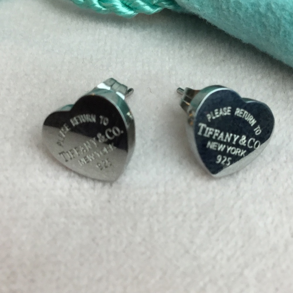 Tiffany & Co. "Please Return to" Stud Earrings