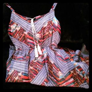 Colorful summer dress! NEVER WORN!