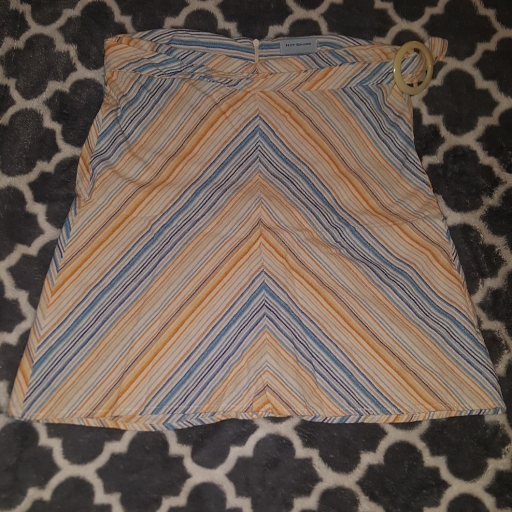 Hot Sauce Striped Skit - L