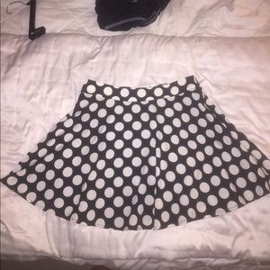 Polka dot skirt