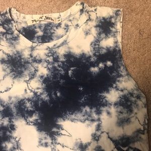 Michael Stars tie dye muscle tank