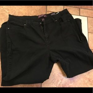 Women's black jeans