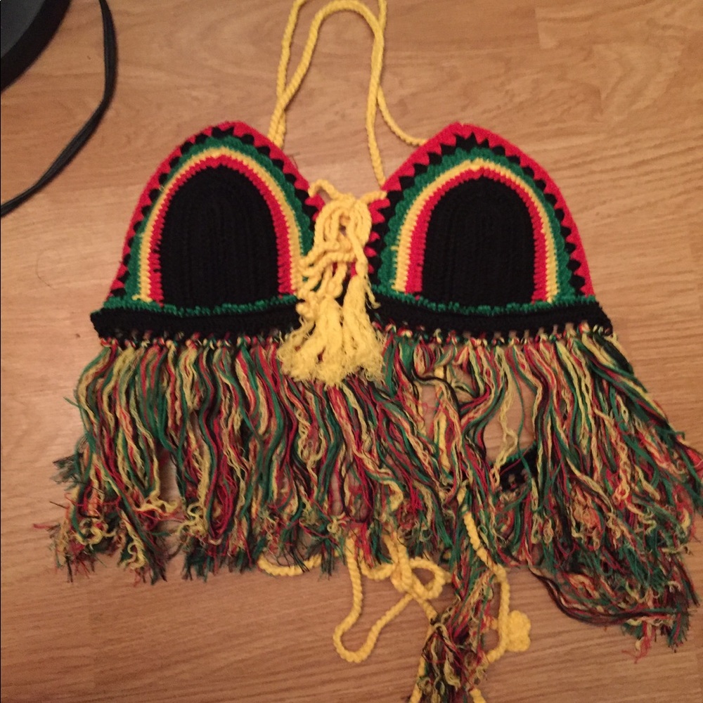 Handmade crochet croptop