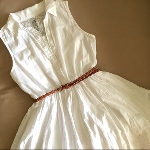 White lace, so sweet, detailed dress from Macys