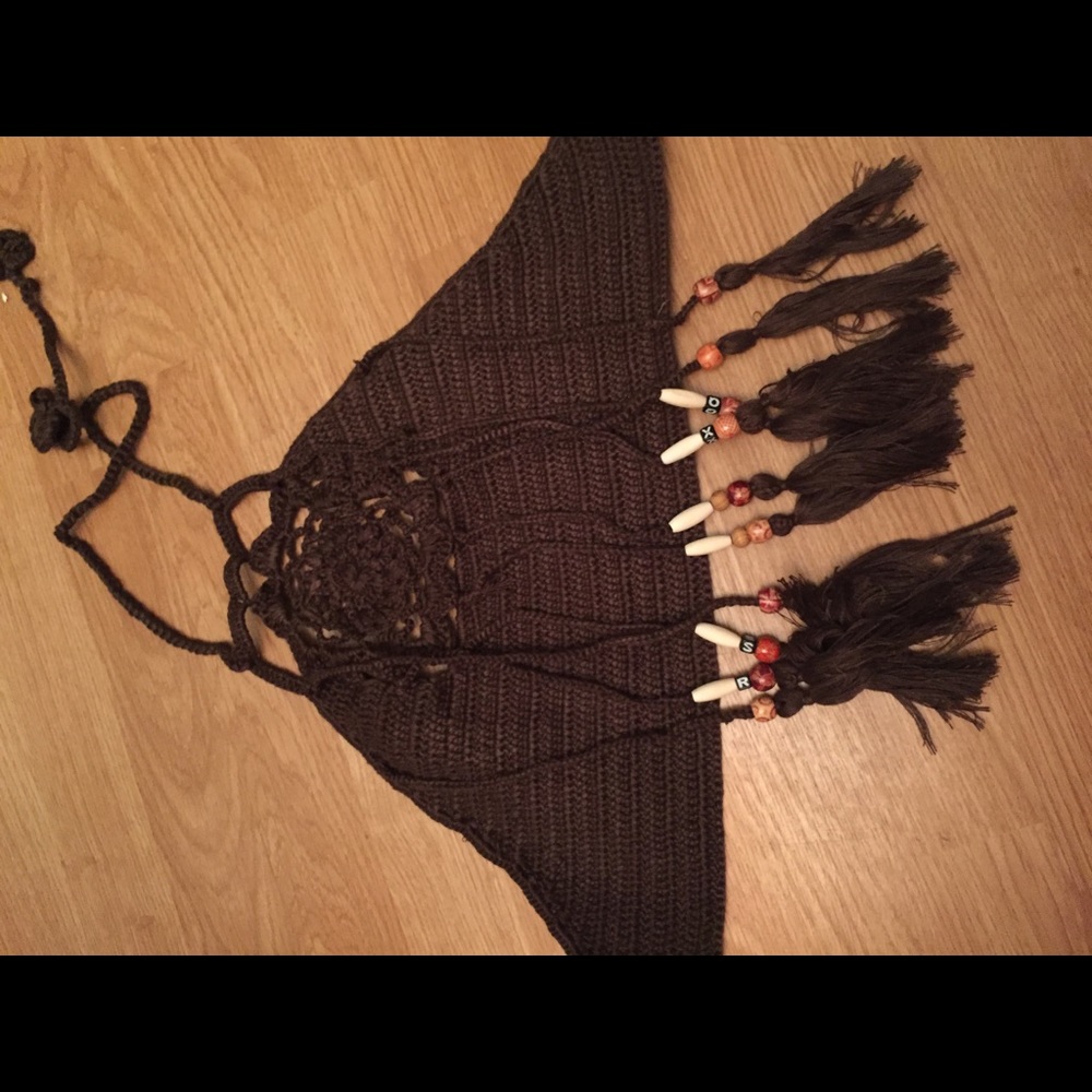Handmade crochet croptop