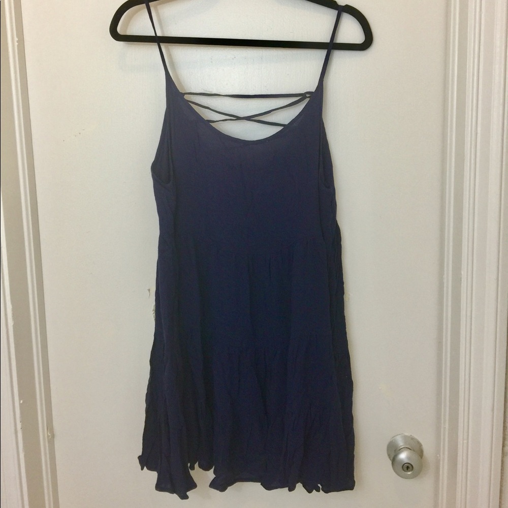 Dark Blue Dress - Picture 4 of 4