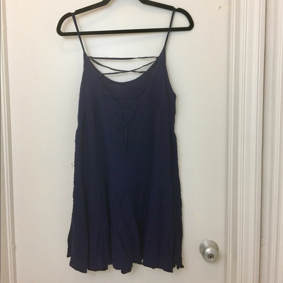 Dark Blue Dress - Picture 2 of 4