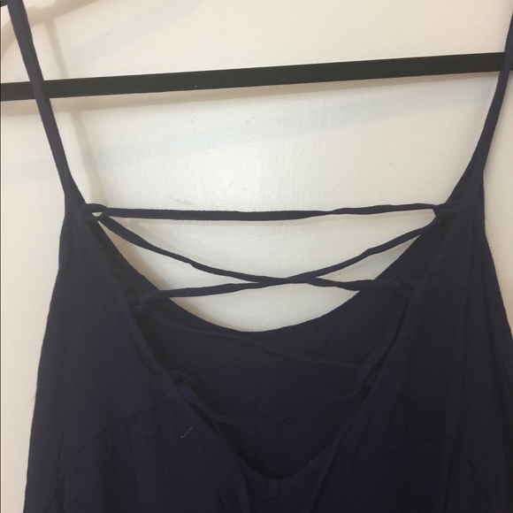 Dark Blue Dress - Picture 3 of 4