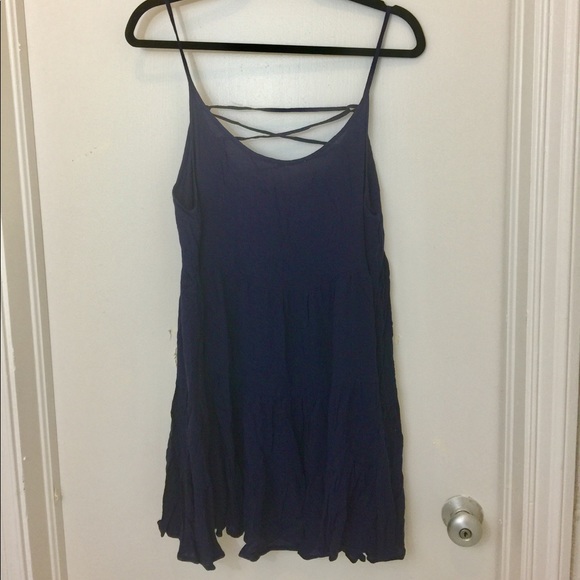Dark Blue Dress - Picture 4 of 4