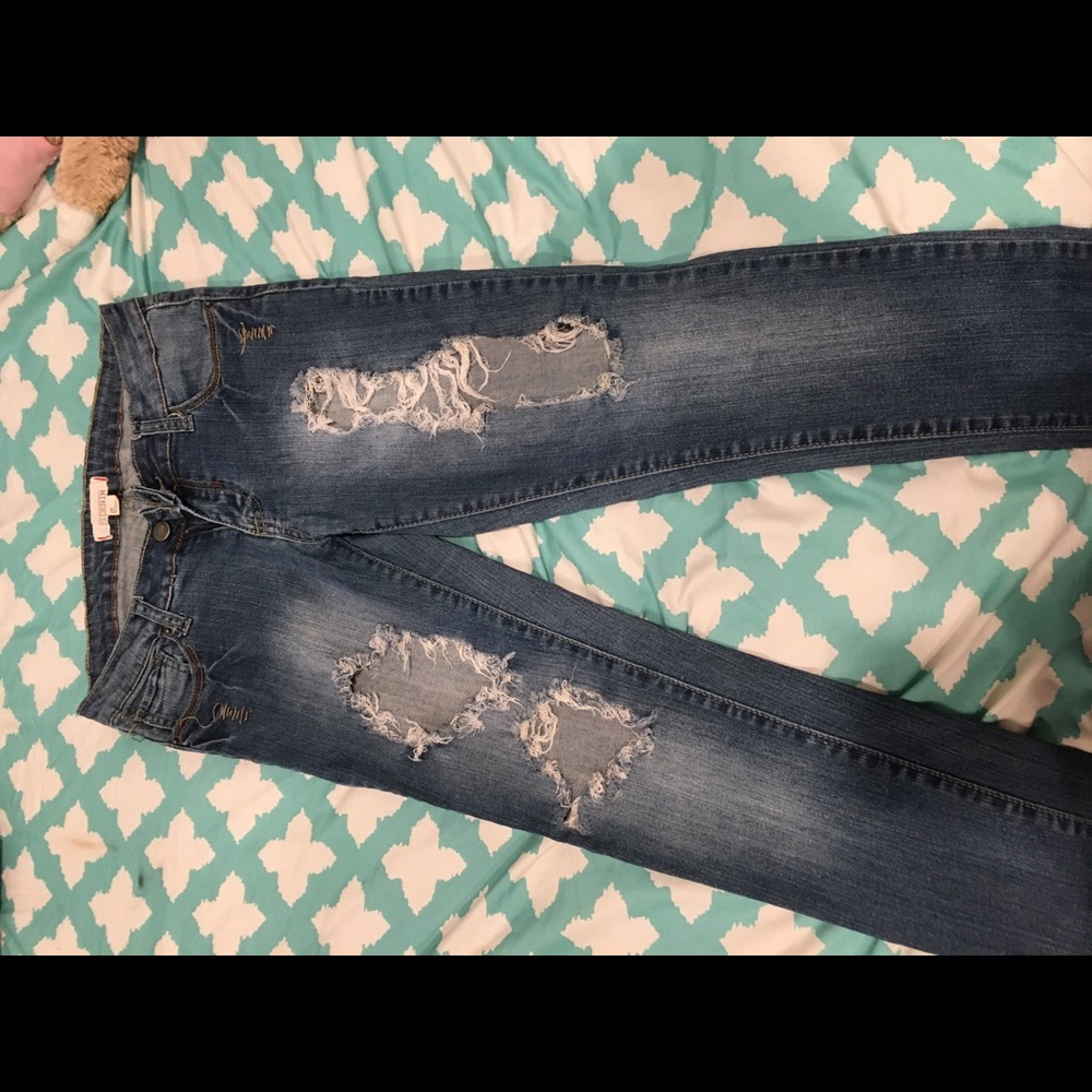 Ripped jeans