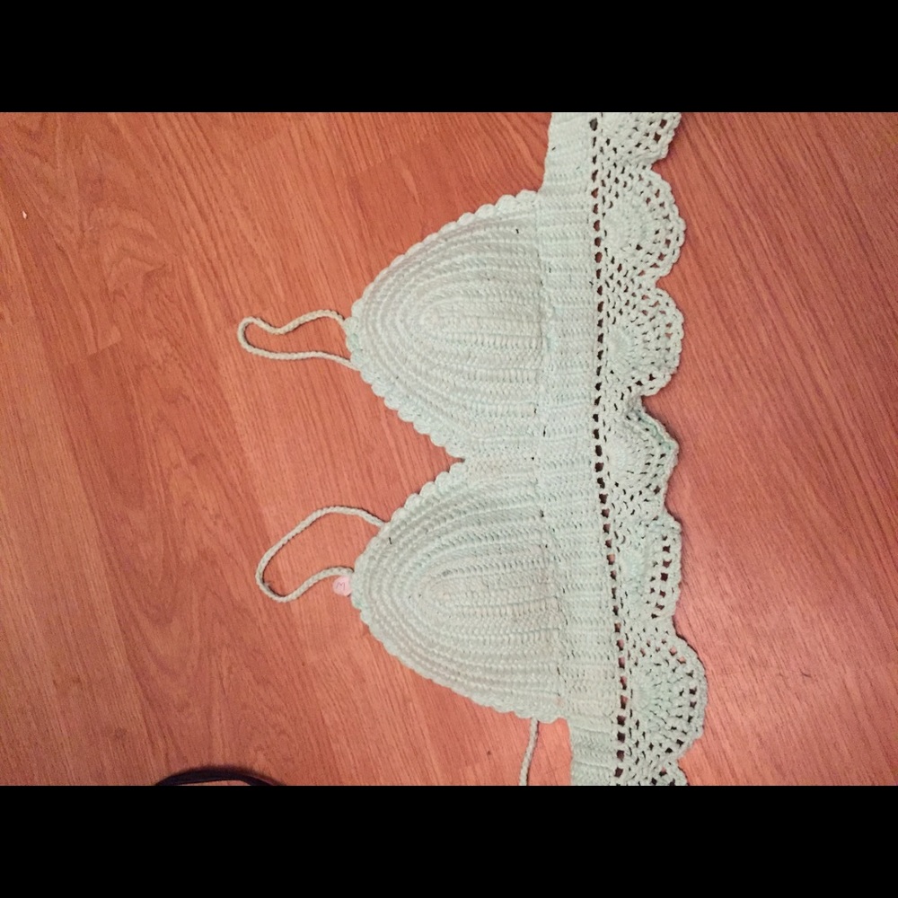 Handmade crochet croptop