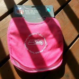 Girls Seahawks bibs