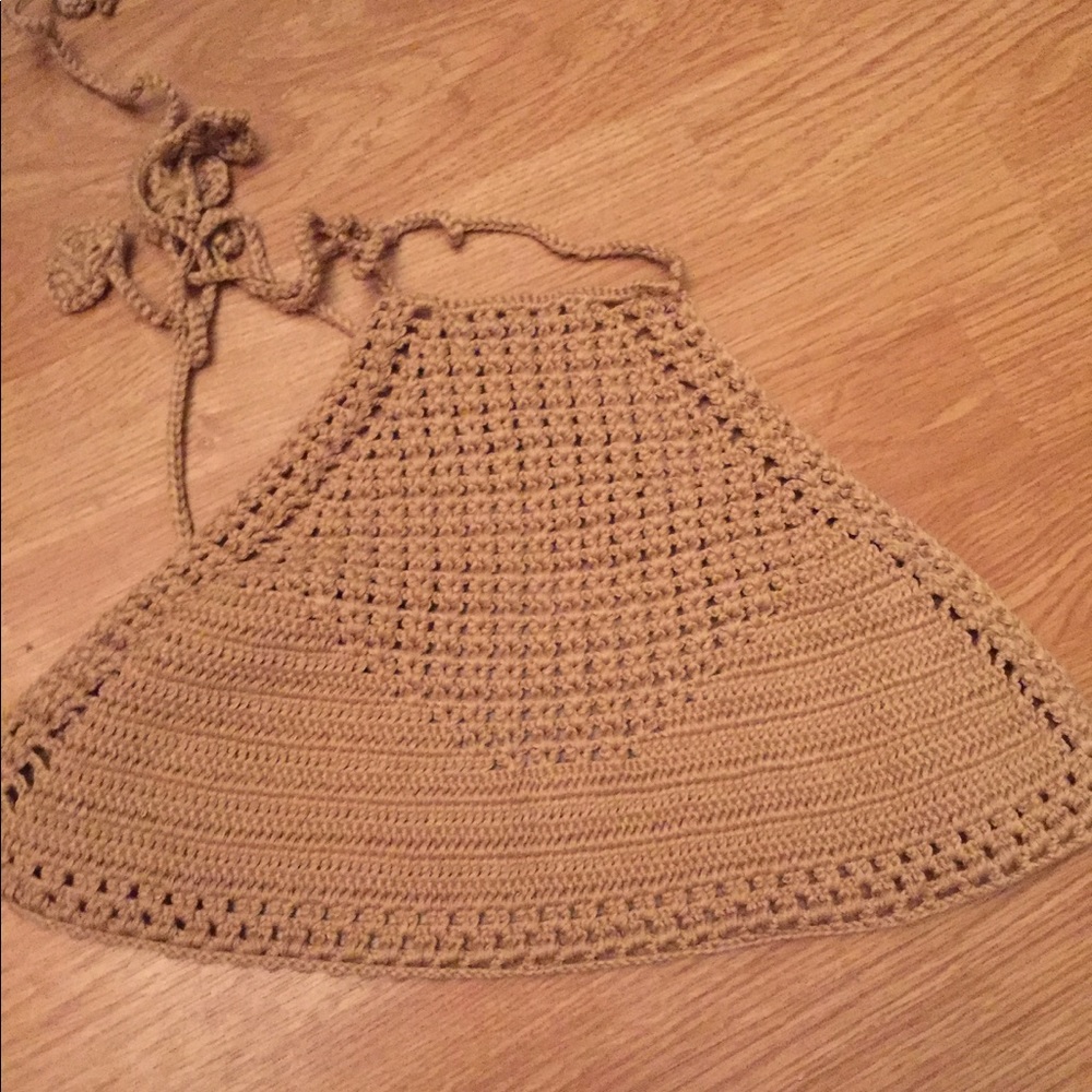 Handmade crochet croptop