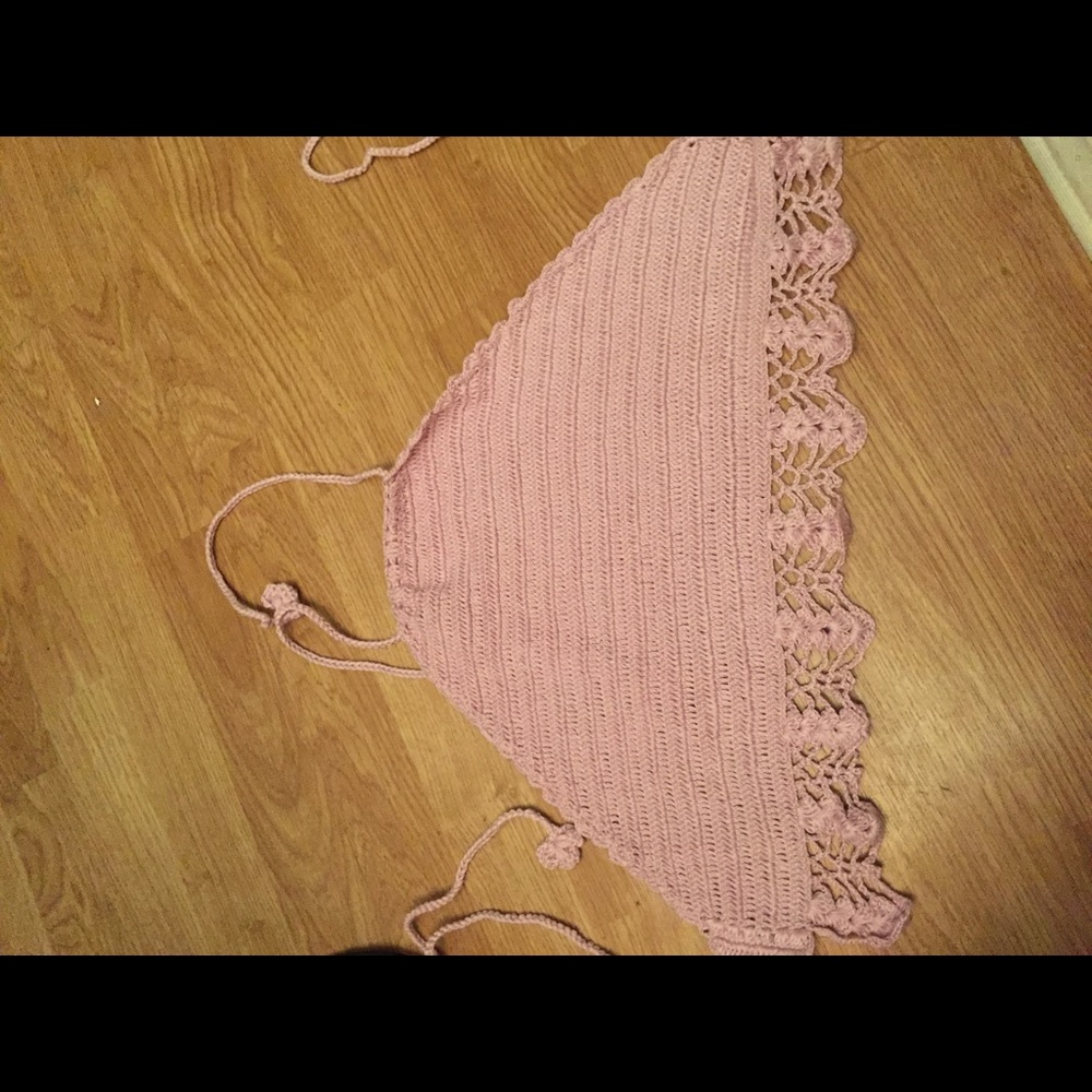 Handmade crochet croptop