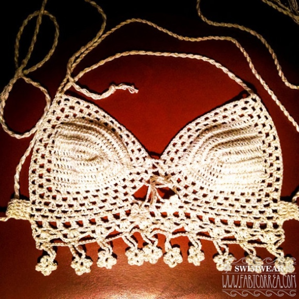 Handmade crochet croptop