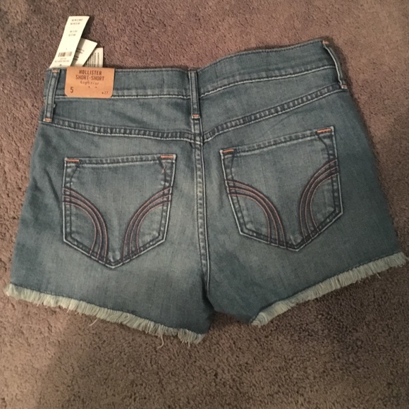 High-Rise Denim Shorts - Picture 2 of 2