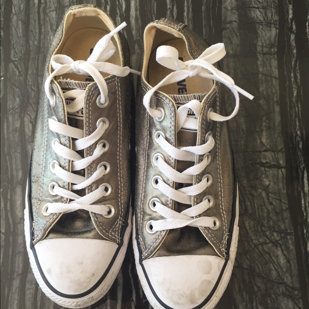 Gunmetal converse