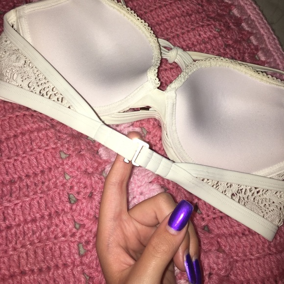 abercrombie & ditch cream/white bathing suit top - Picture 3 of 3