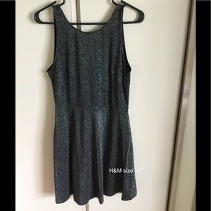 H & M sparkly skater dress