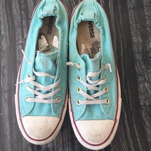 Blue converse