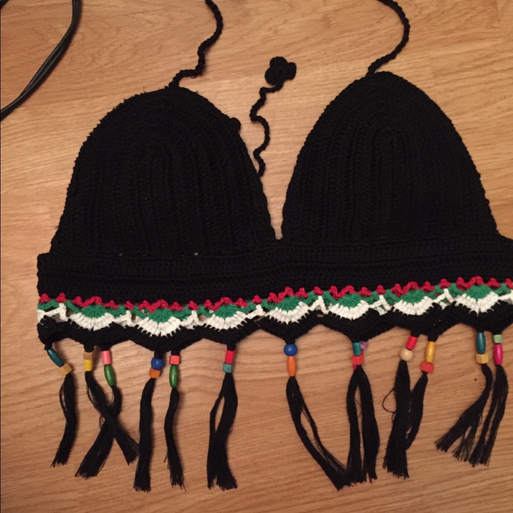Handmade crochet croptop