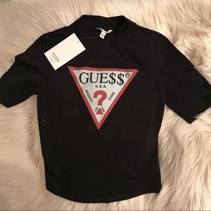 NWT GUESS x A$AP ROCKY XS CROP TOP